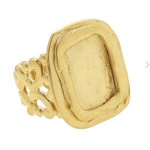 Susan Shaw Adjustable Rectangle Ring